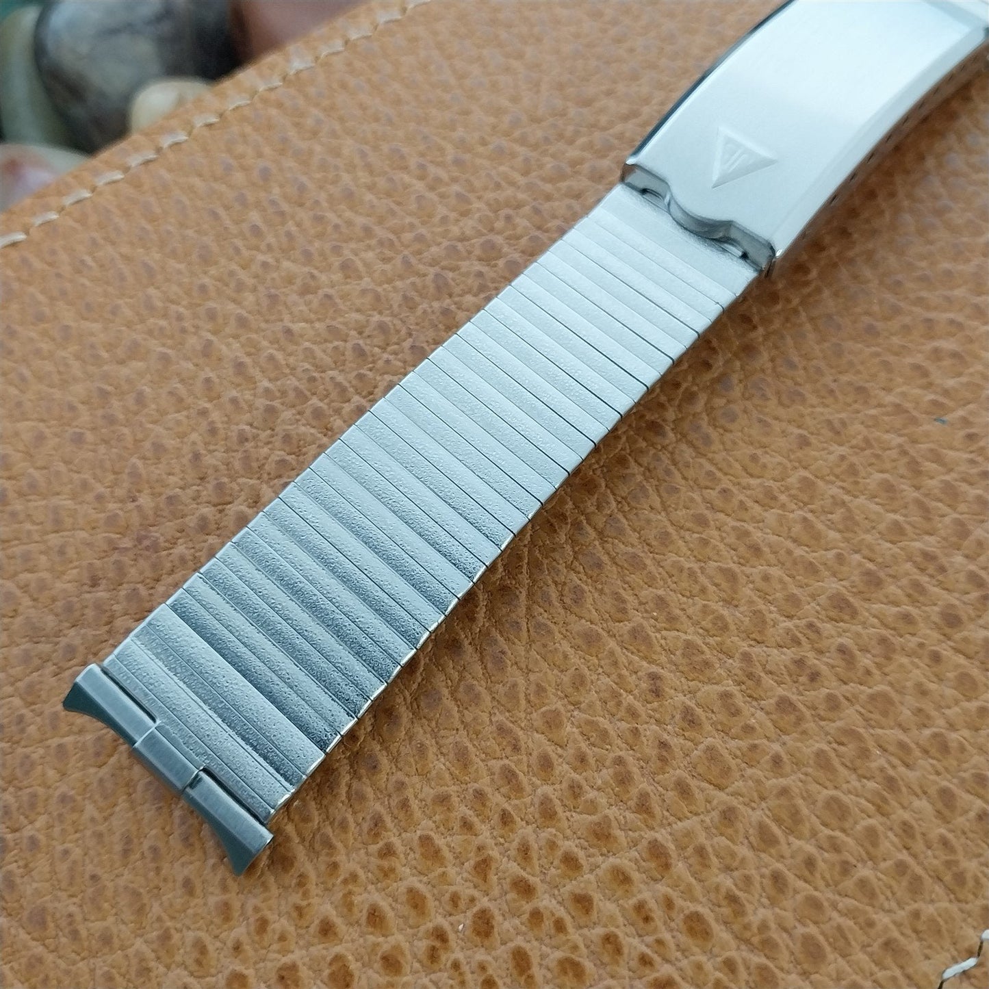 19mm 18mm JB Champion Vintage Watch Band Classic Unused 1960s Stainless Steel