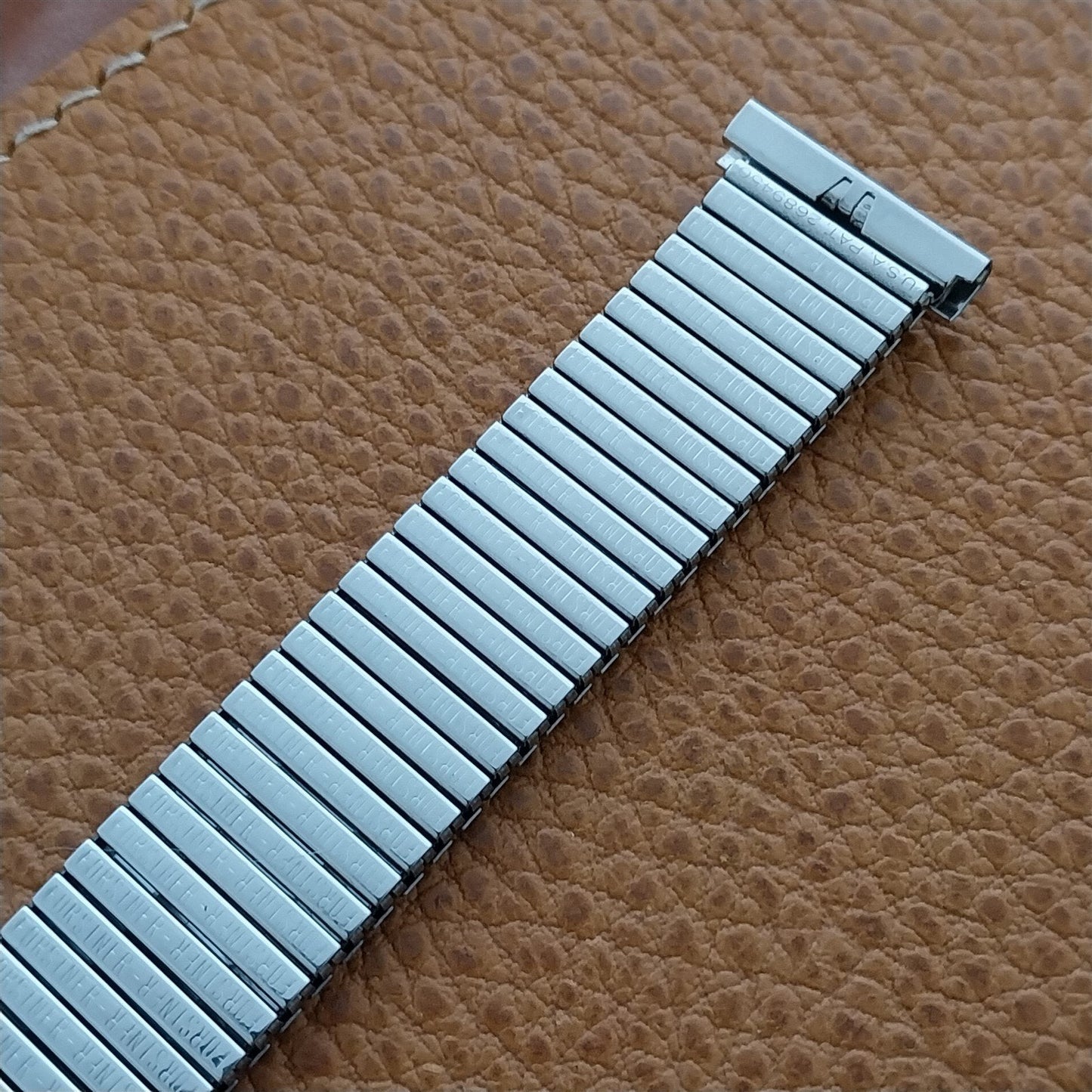 1950s Forstner Stainless Steel Classic Expansion Unused nos Vintage Watch Band