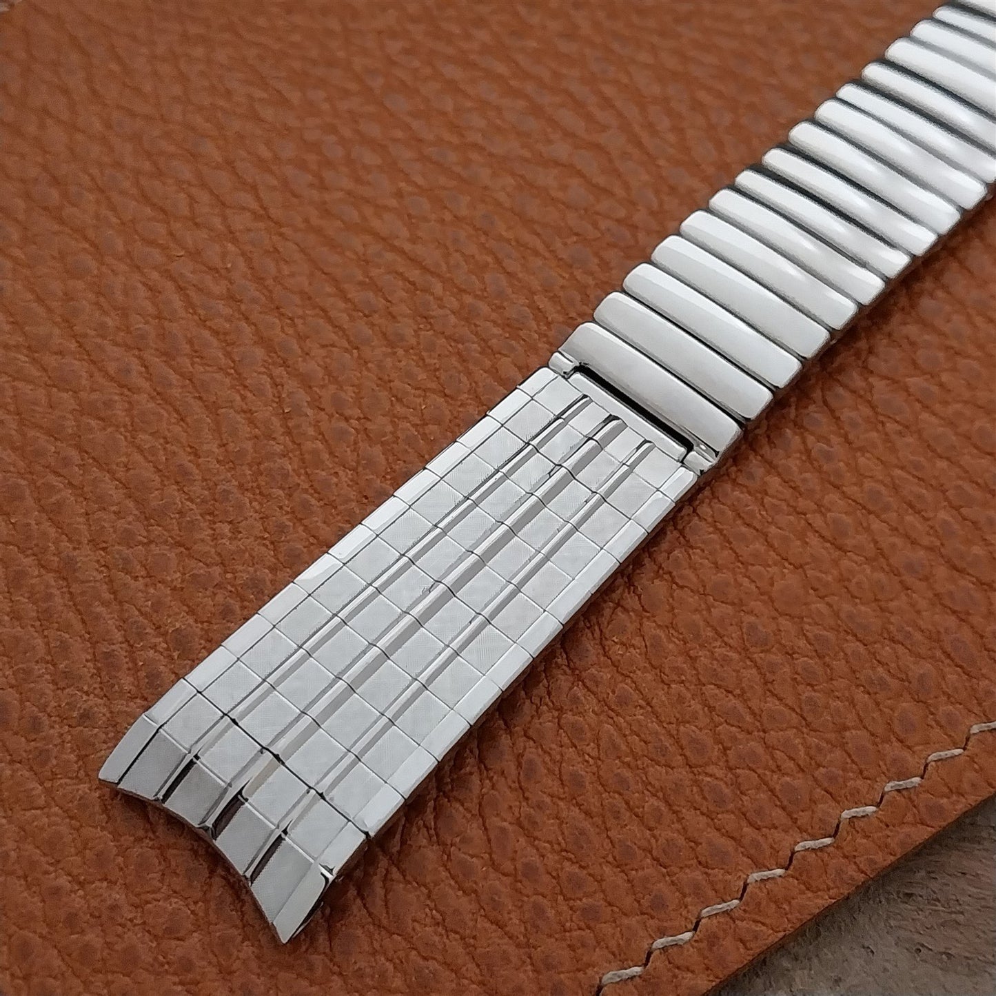 17.2mm Stainless Steel JB Champion USA Classic nos 1960s Vintage Watch Band