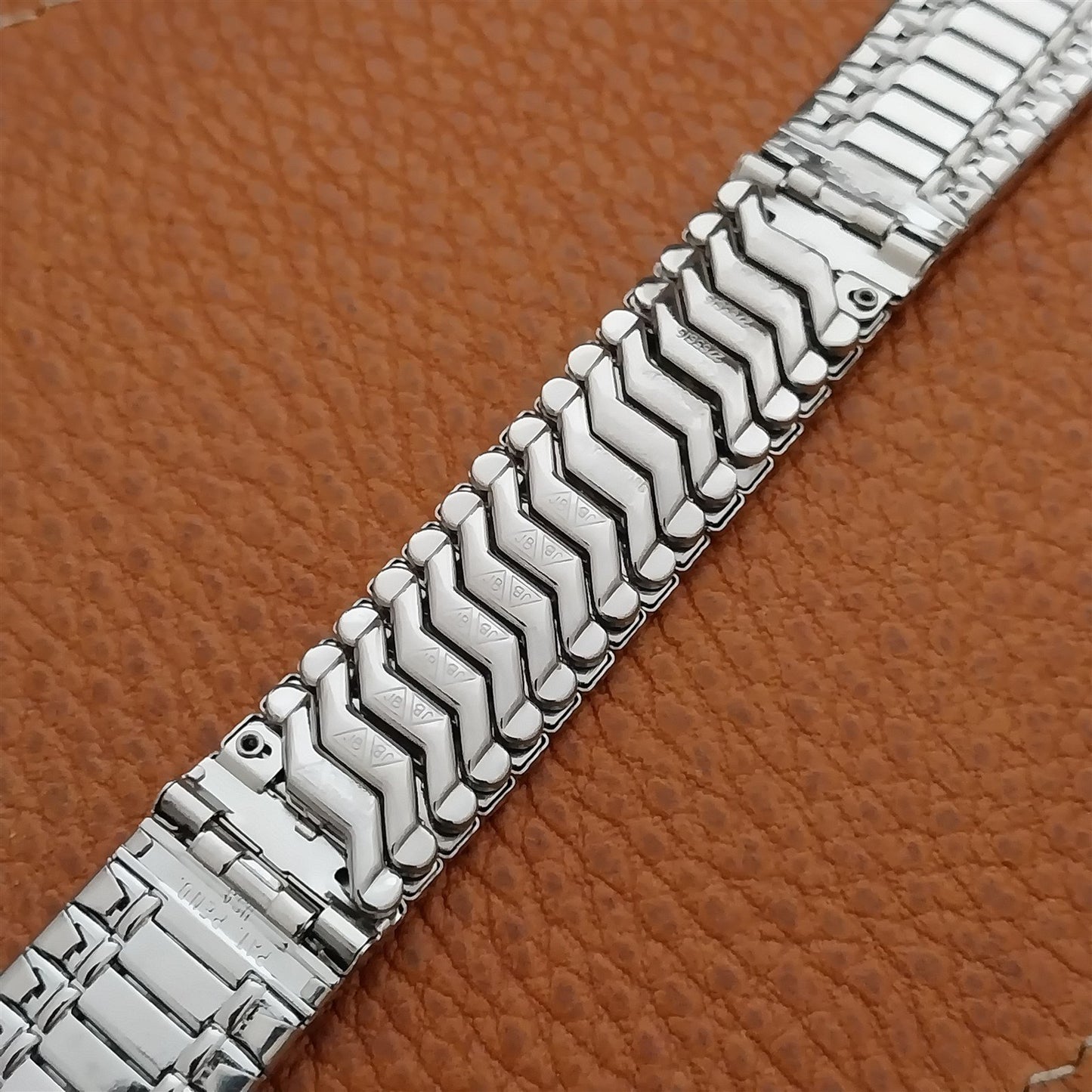 17.2mm Stainless Steel JB Champion USA Classic nos 1960s Vintage Watch Band
