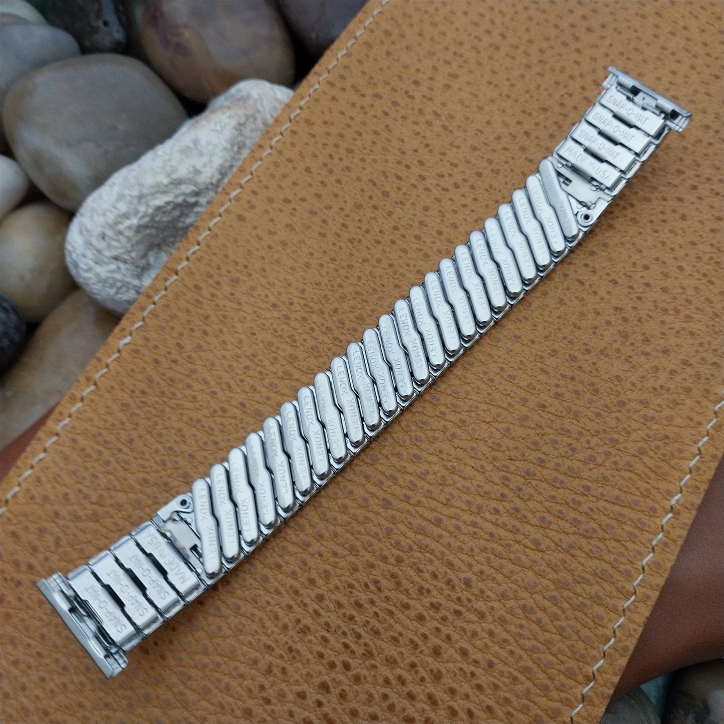 16mm 18mm 19mm Vintage Stainless Steel Stretch Unused Classic 1960s Watch Band