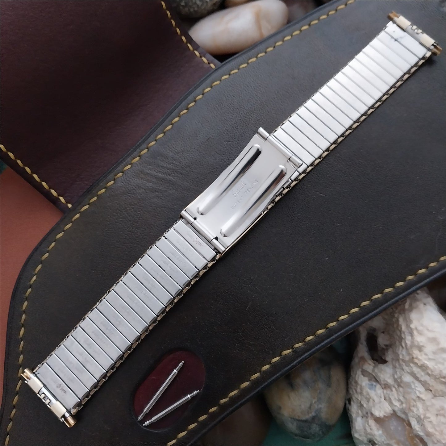 18mm 20mm 22mm Rolled Gold Plate Classic 1980s Unused Watch Band