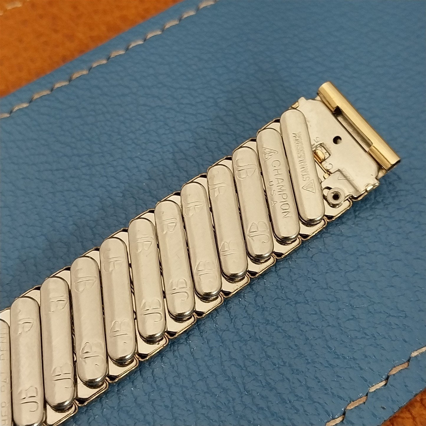 12k Gold Filled 5/8" JB Champion Sherwood Unused 1950s Vintage Watch Band