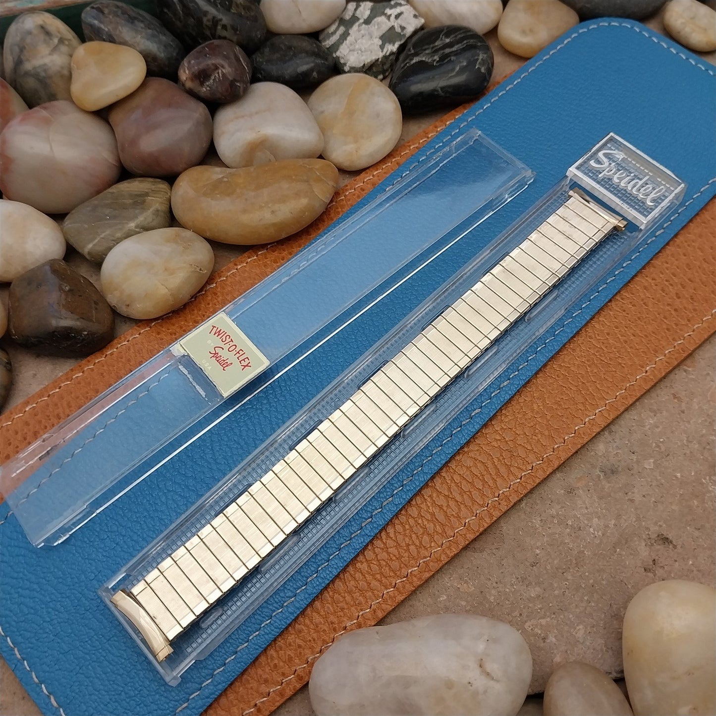 1970s Speidel USA Florentine Gold RGP 19mm 18mm 16mm Unused Vintage Watch Band