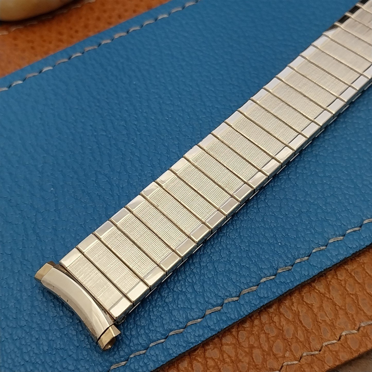 1970s Speidel USA Florentine Gold RGP 19mm 18mm 16mm Unused Vintage Watch Band