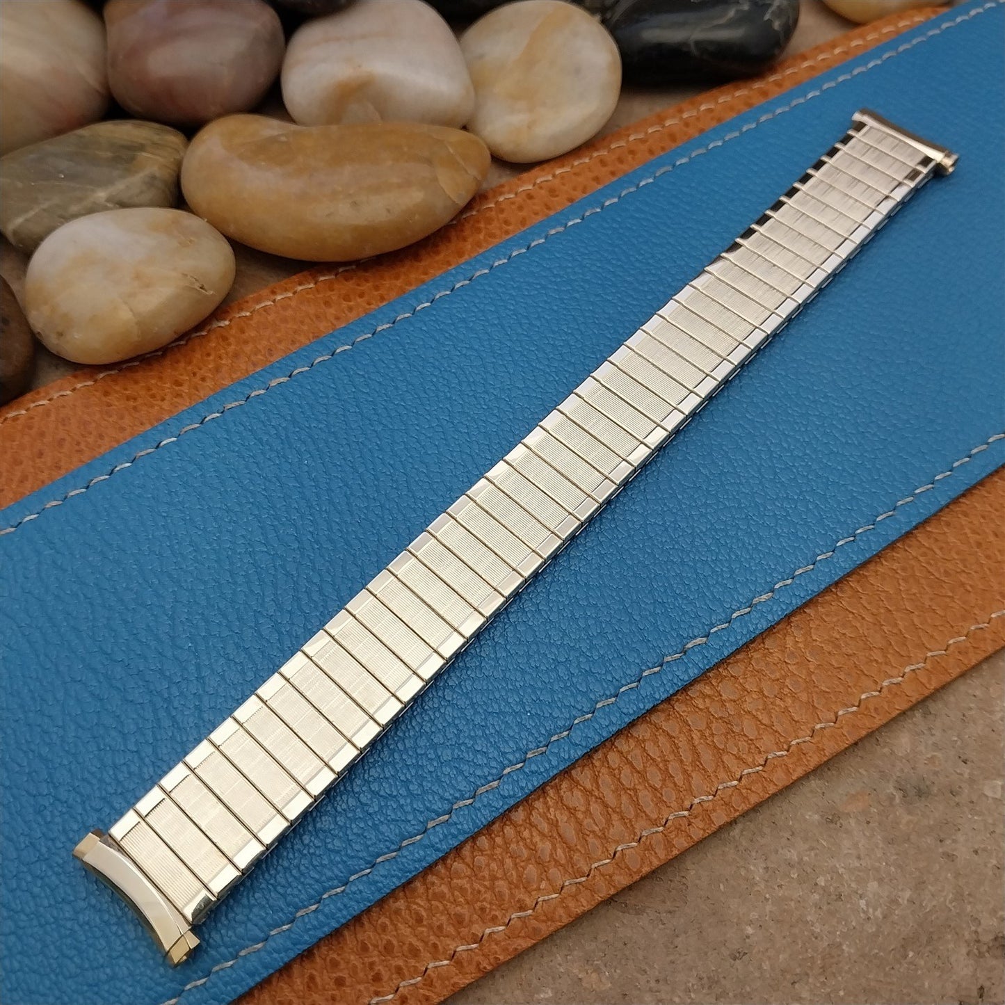 1970s Speidel USA Florentine Gold RGP 19mm 18mm 16mm Unused Vintage Watch Band