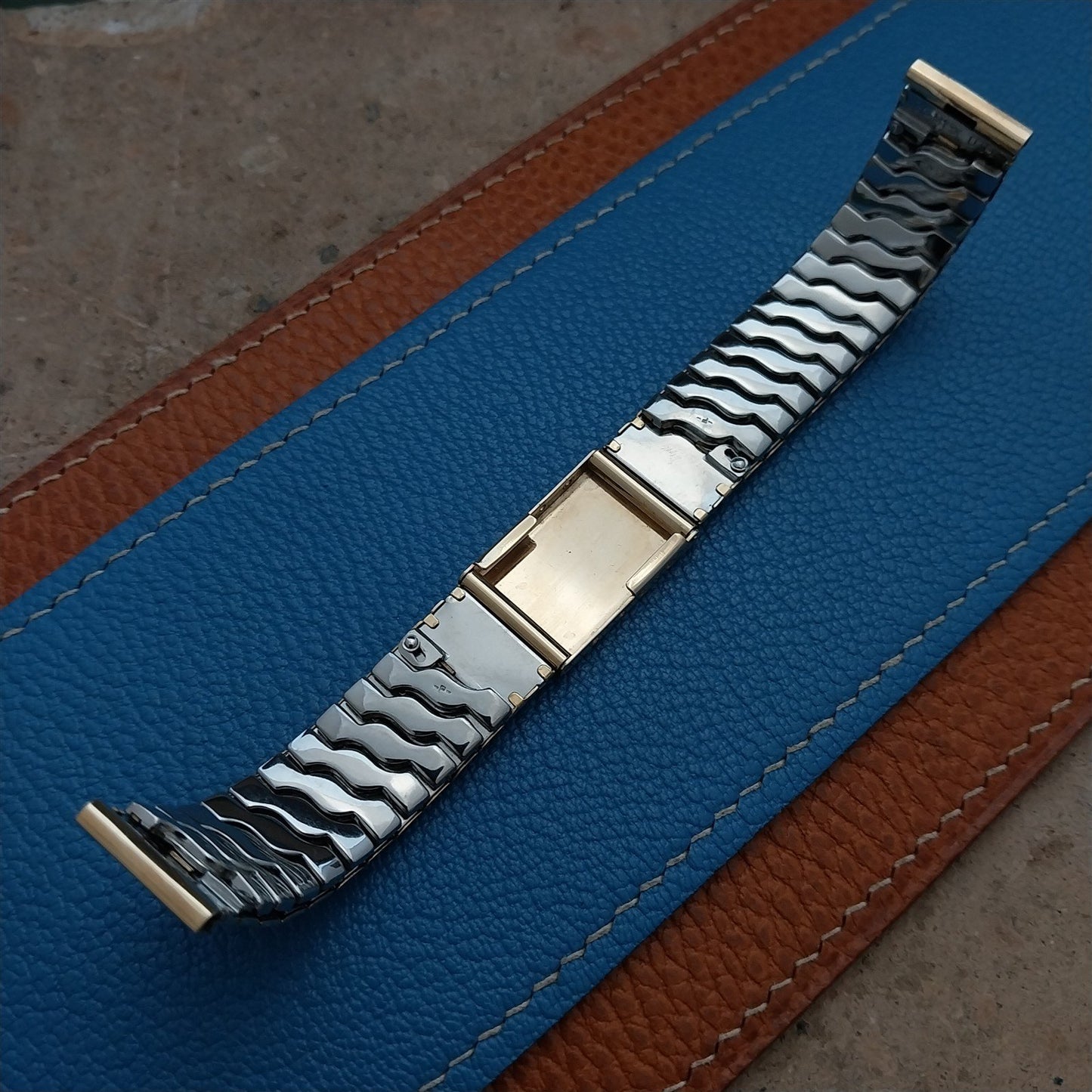 5/8" 1950s Gemex 12k Gold-Filled Classic Stretch nos Unused Vintage Watch Band