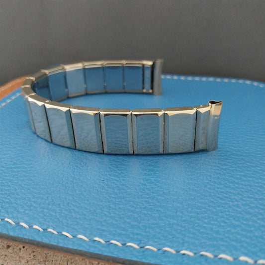 Vintage 17mm Gold-Filled Gemex Diplomat Unused Classic Stretch 1950s Watch Band