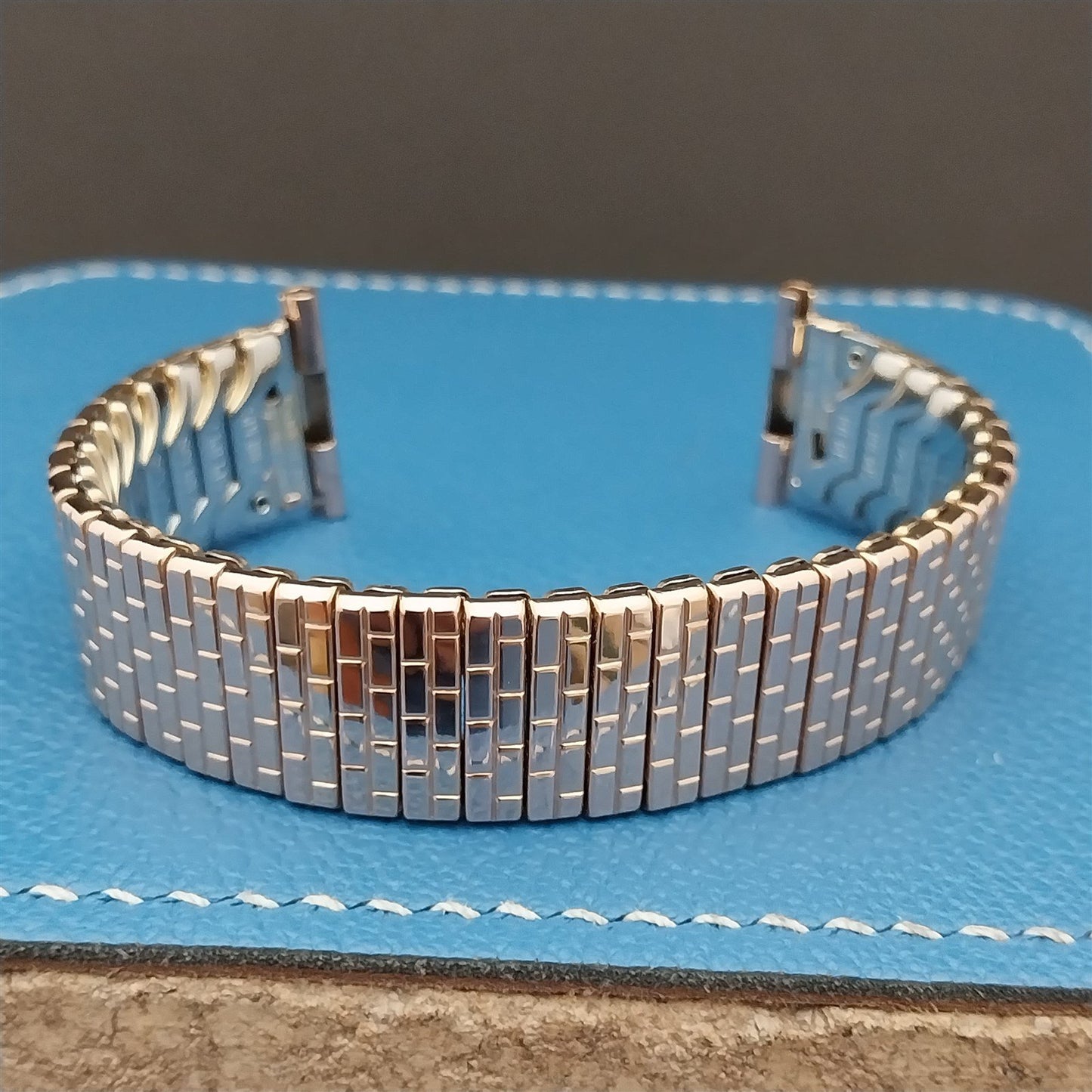 19mm 18mm 16mm 1950s Rose Gold Filled Speidel Cortez Unused Classic Watch Band