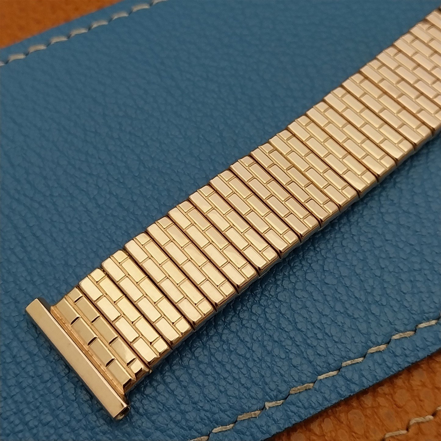 19mm 18mm 16mm 1950s Rose Gold Filled Speidel Cortez Unused Classic Watch Band