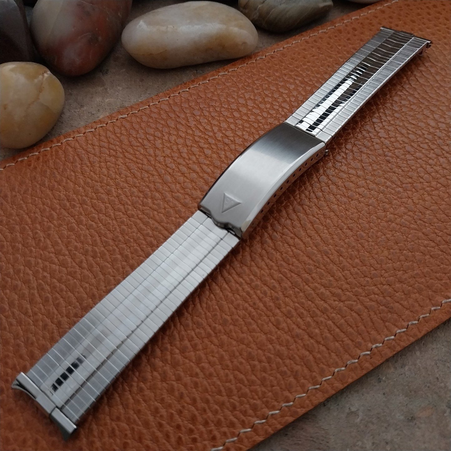 Vintage 17mm 18mm 19mm Stainless Steel 1960s JB Champion Unused nos Watch Band