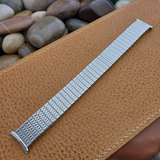 19mm 18mm 16mm Speidel Polaris Stainless Steel Curved 1969 Vintage Watch Band