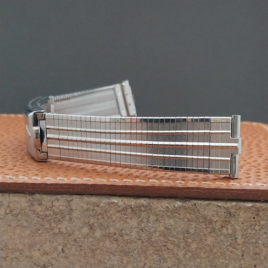19mm 18mm 17mm 1960s Stainless Steel JB Champion USA Unused Vintage Watch Band
