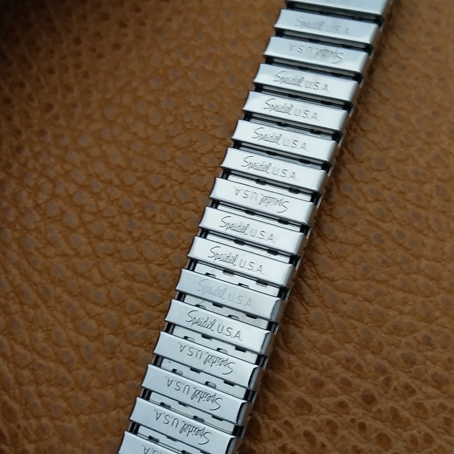 19mm 18mm 16mm 70s Speidel Riptide Stainless Steel Expansion Vintage Watch Band