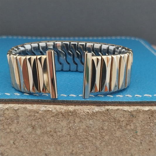 19mm 18mm 16mm Gold Filled Gemex Chevalier Short 1950s Vintage Watch Band