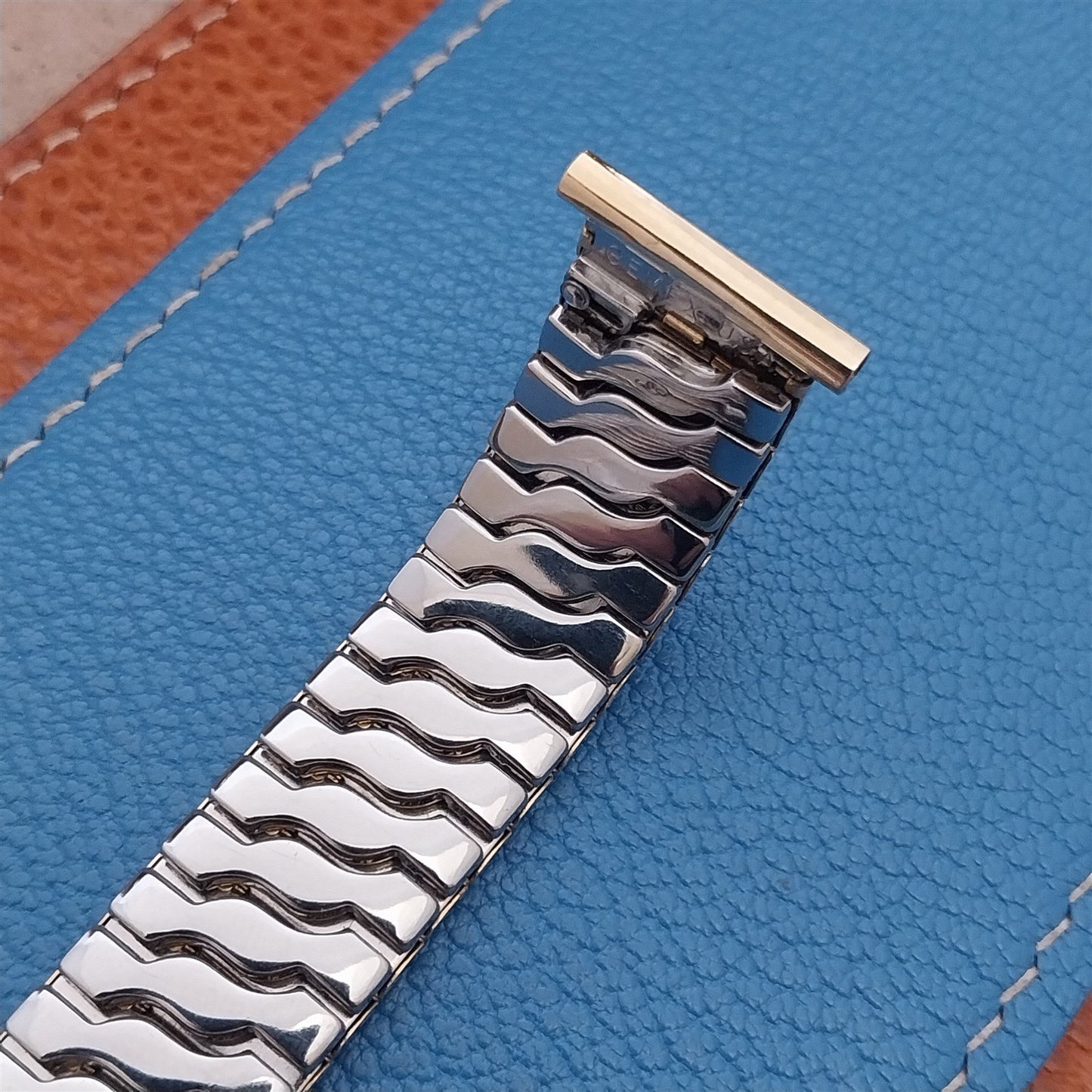19mm 18mm 16mm Gold Filled Gemex Chevalier Short 1950s Vintage Watch Band