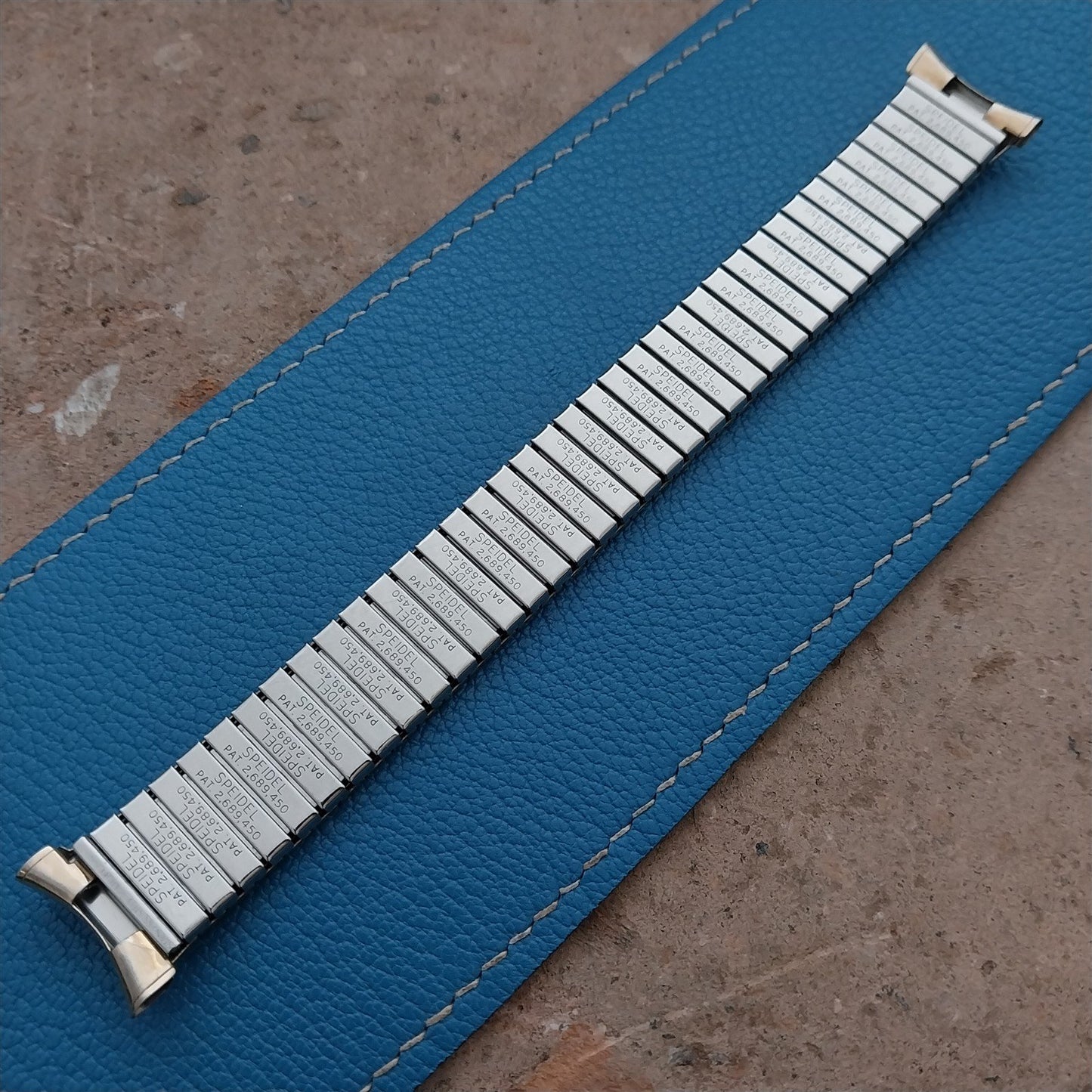 19mm 18mm 17mm 1969 Gold Filled Speidel Scope Unused nos Vintage Watch Band