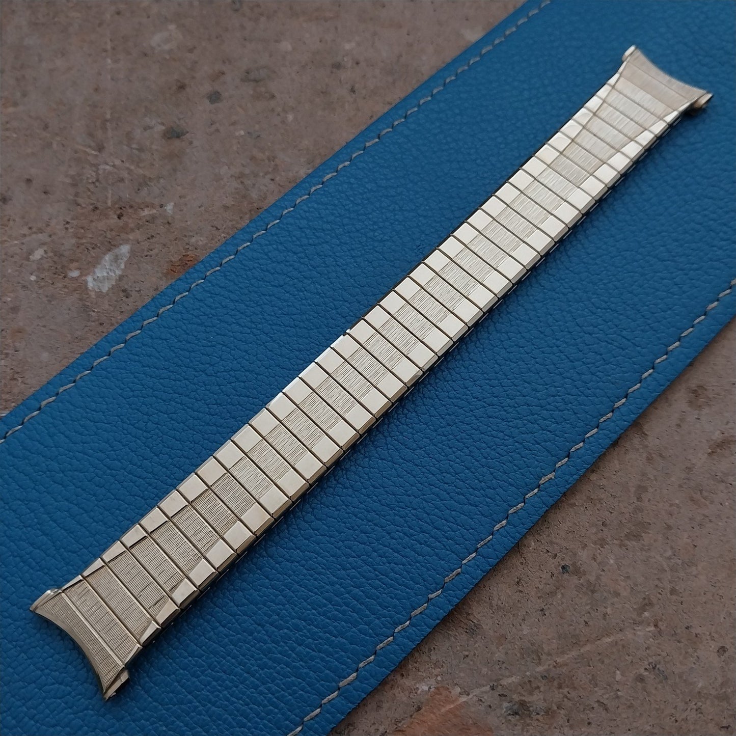 19mm 18mm 17mm 1969 Gold Filled Speidel Scope Unused nos Vintage Watch Band