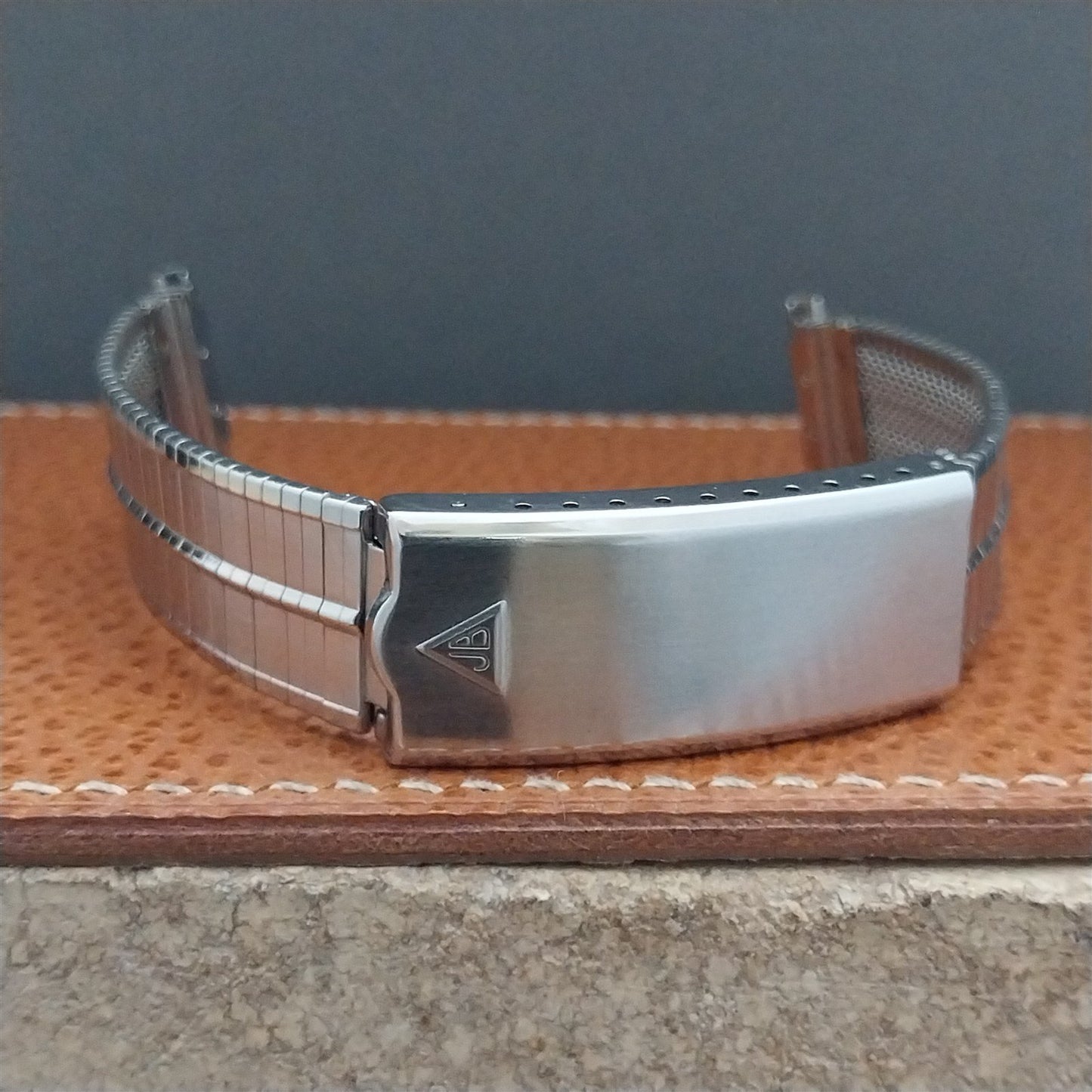 JB Champion 18mm 19mm Stainless Steel 1960s nos Unused Vintage Watch Band