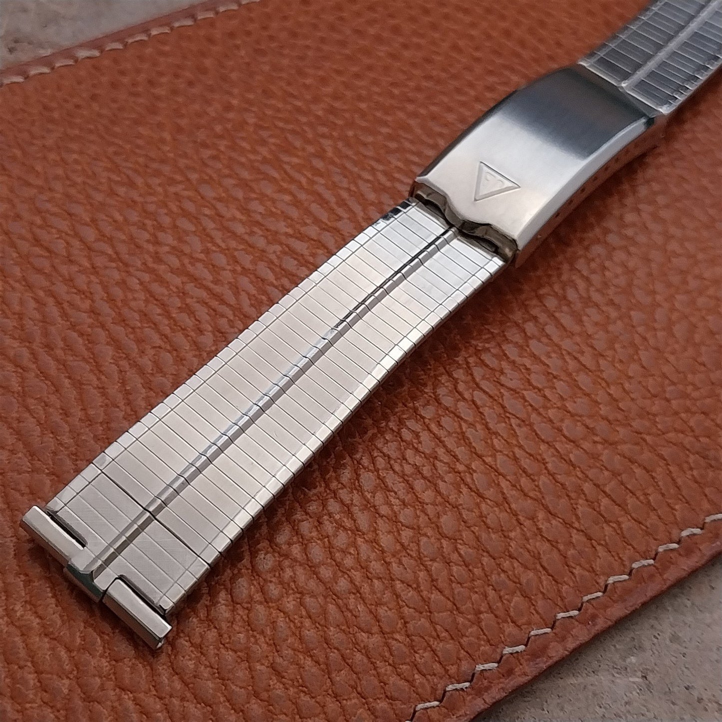 JB Champion 18mm 19mm Stainless Steel 1960s nos Unused Vintage Watch Band