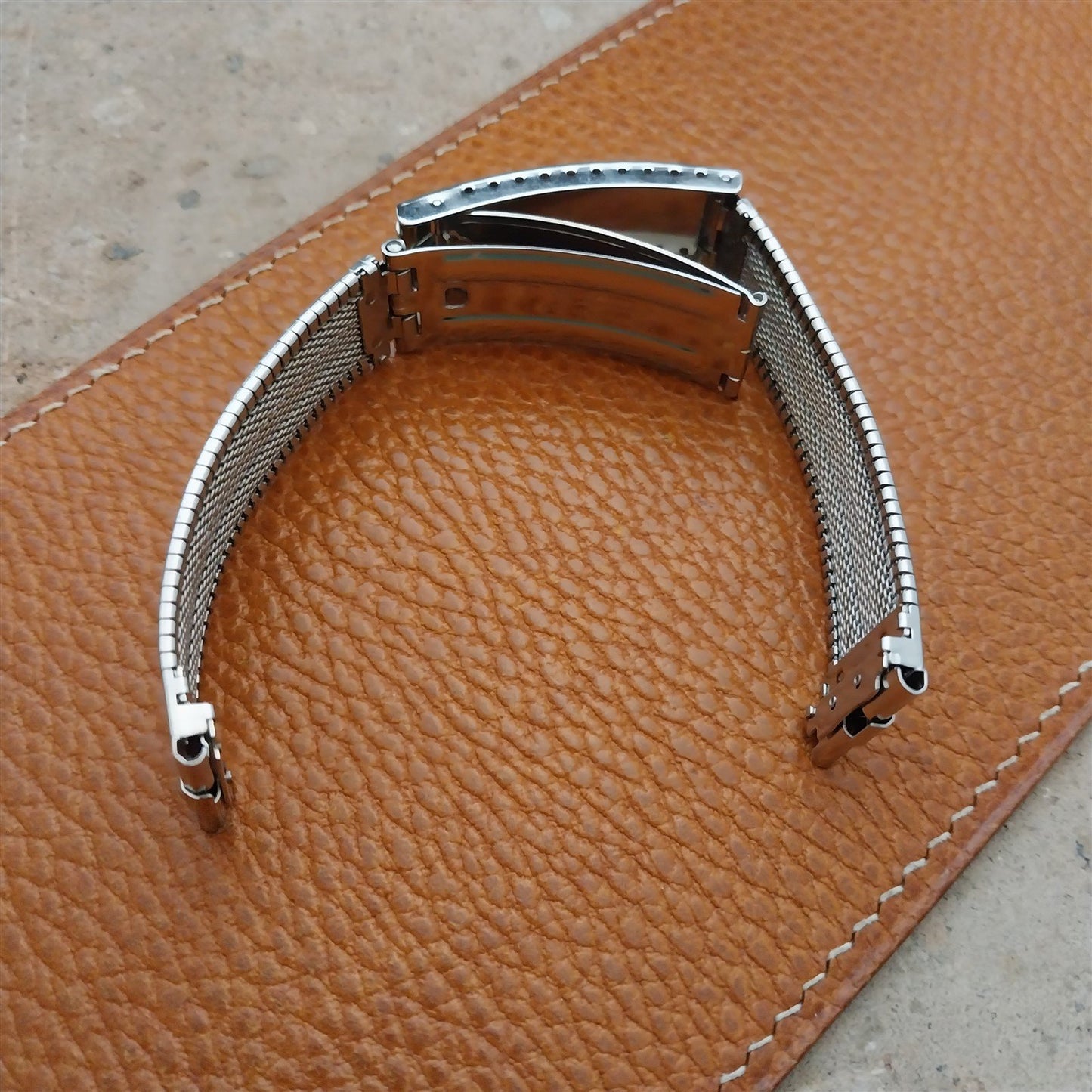 JB Champion 18mm 19mm Stainless Steel 1960s nos Unused Vintage Watch Band