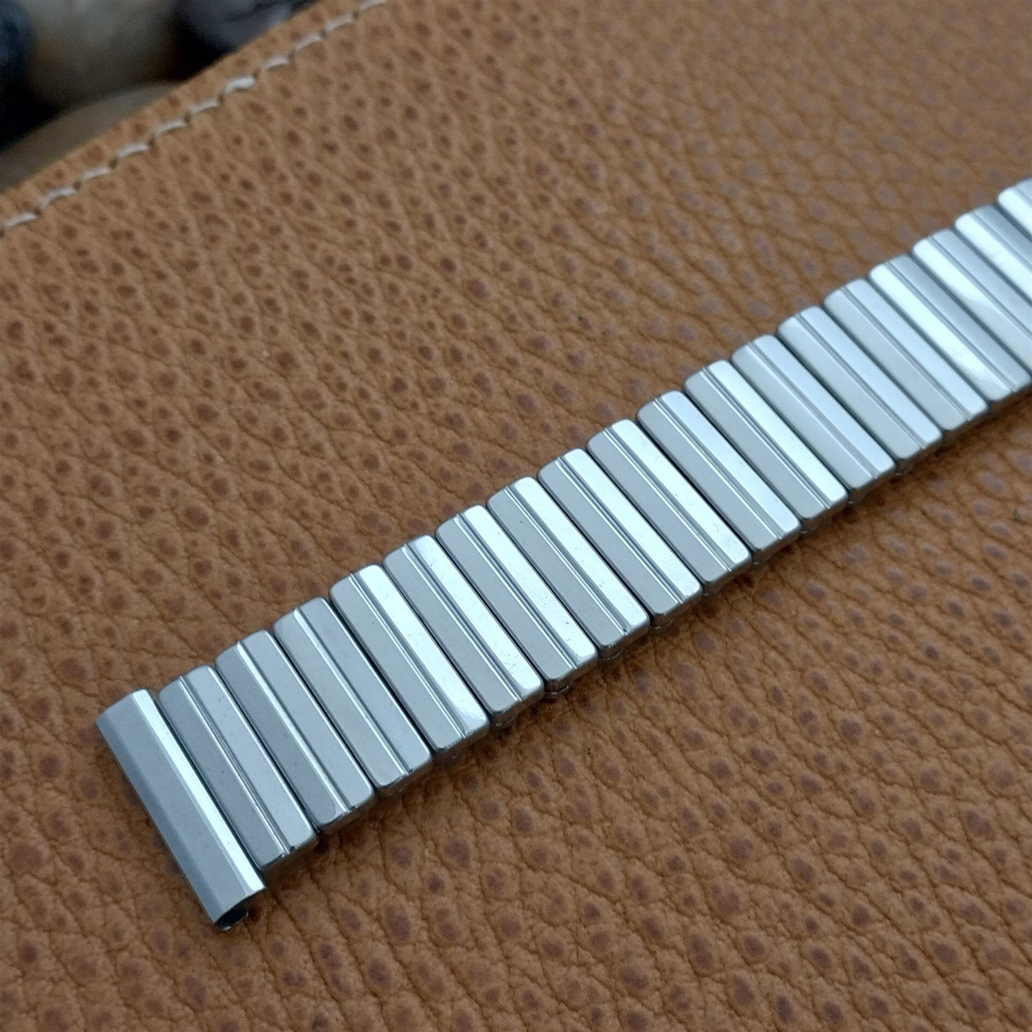 19mm 18mm 17mm 1960 Flex-Let Classic Stainless Steel Unused Vintage Watch Band