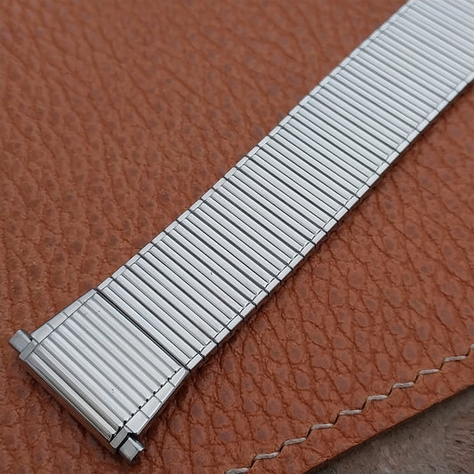 Vintage 18mm 20mm 22mm Speidel Thinline Stainless Steel Unused 1970s Watch Band