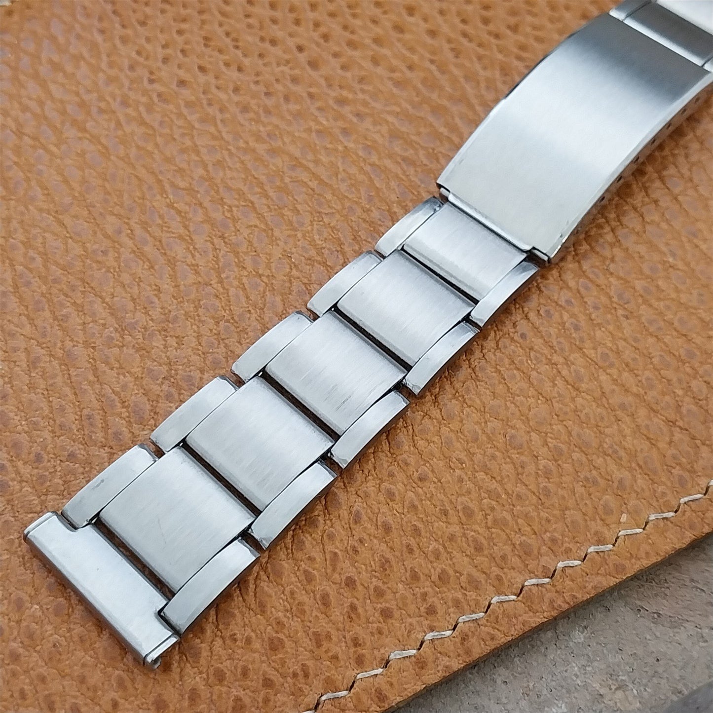 Vintage 19mm 18mm 17mm Kreisler Stelux Stainless Steel nos Unused Watch Band