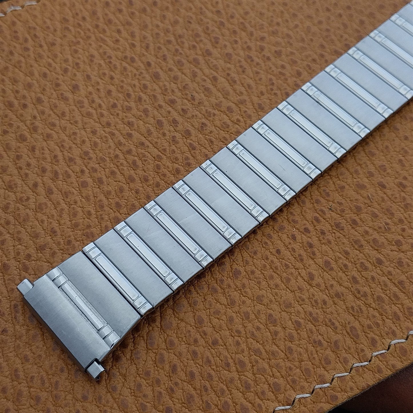 18mm 19mm 20mm 1970s Stainless Steel Speidel Thinline Unused Vintage Watch Band