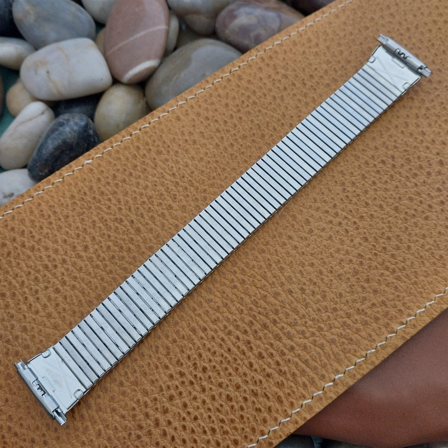 18mm 19mm 20mm 1970s Stainless Steel Speidel Thinline Unused Vintage Watch Band