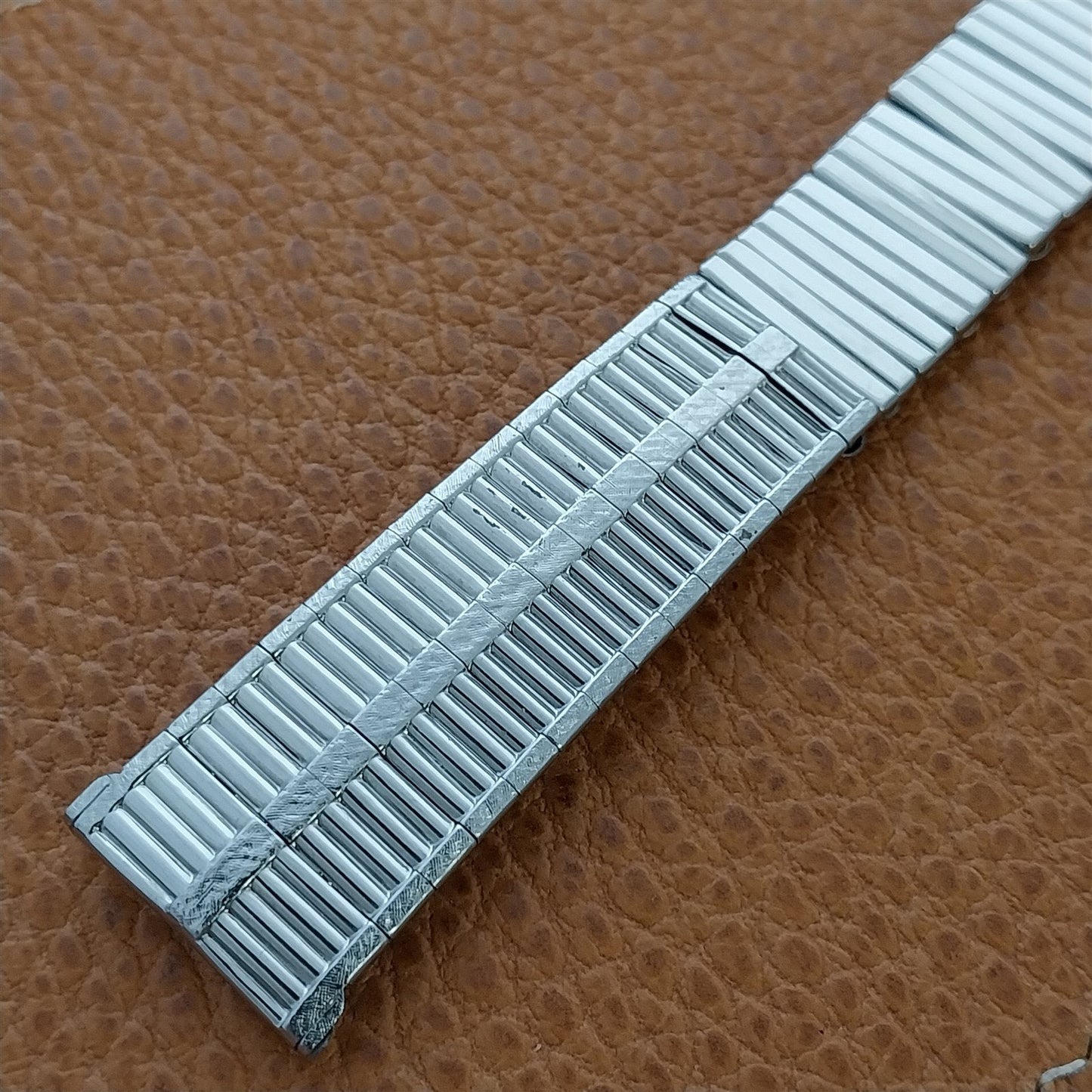 1960s 18mm 19mm Stainless Steel Kestenmade USA Classic nos Vintage Watch Band