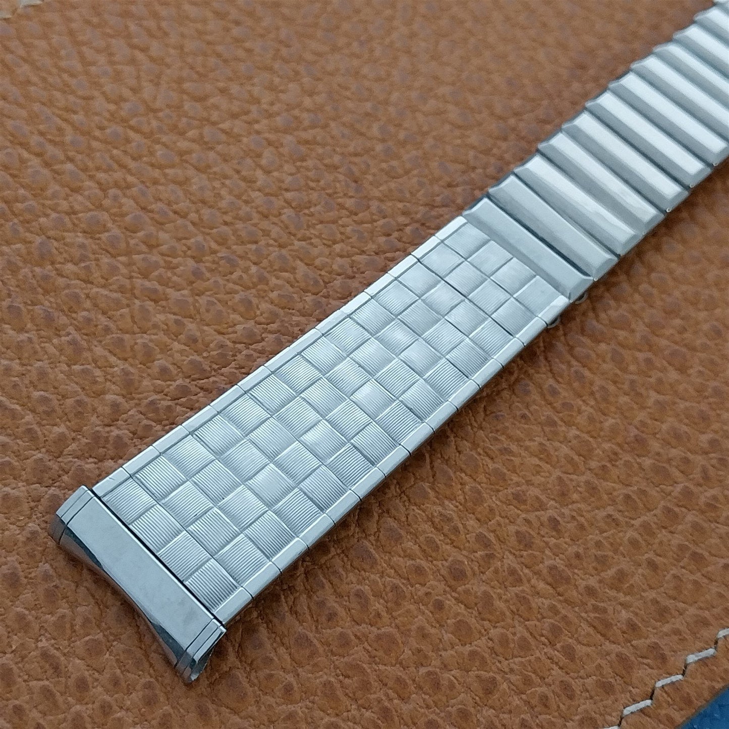 18mm 19mm 1960s Stainless Steel Expansion Kestenmade USA nos Vintage Watch Band