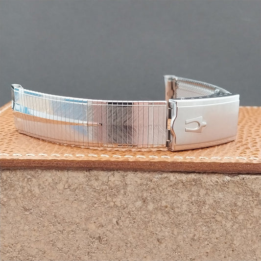 17.2mm Vintage Accutron Duchess Stainless Steel Unused Classic 1960s Watch Band