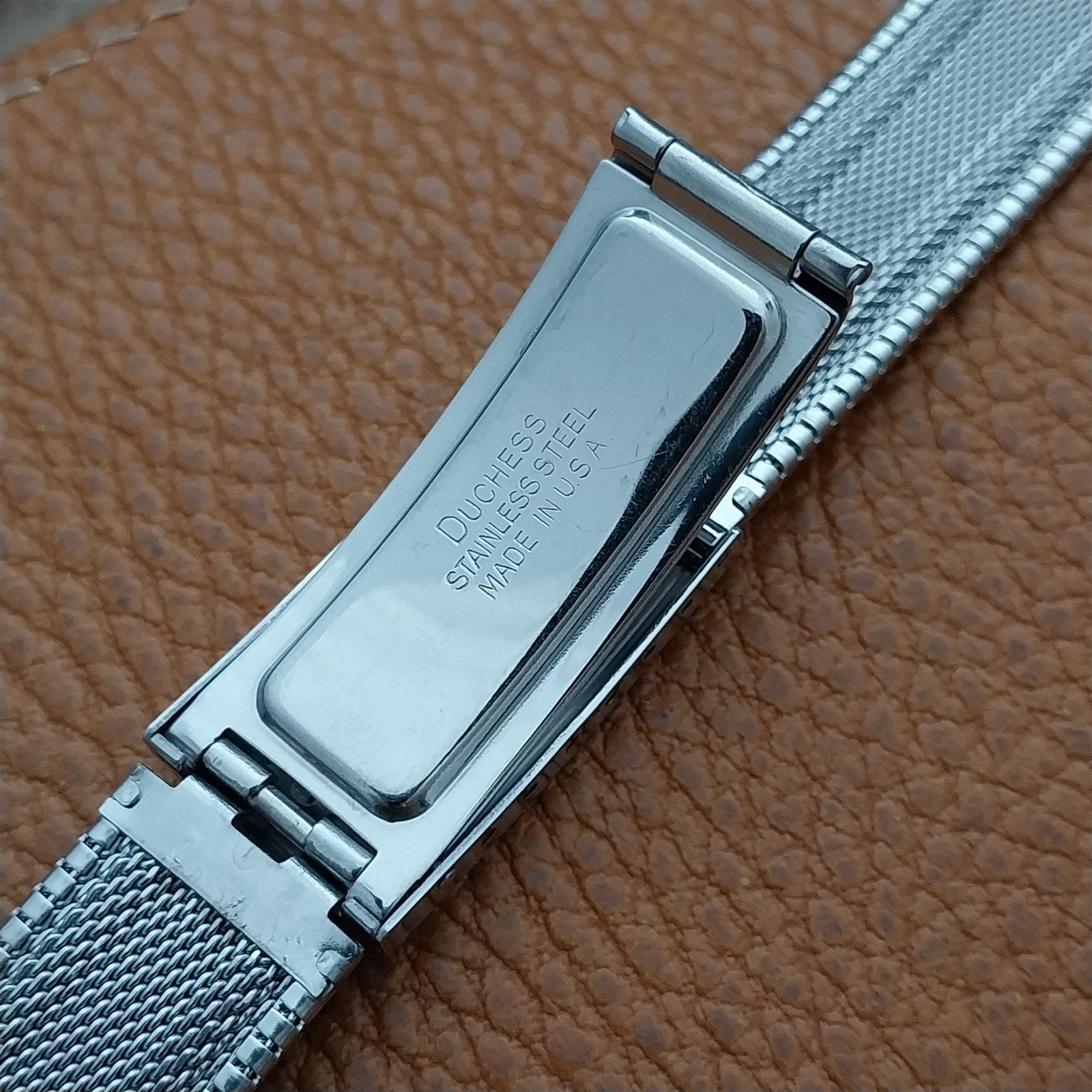 17.2mm Vintage Accutron Duchess Stainless Steel Unused Classic 1960s Watch Band