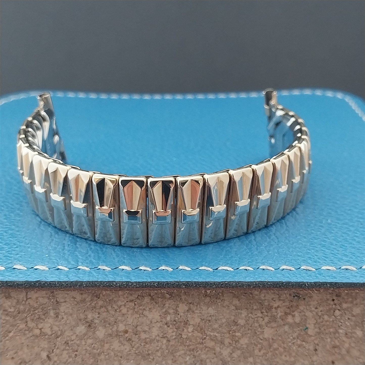 19mm 18mm 16mm Speidel 1957 High Ridge Gold-Fill Unused Classic 1950s Watch Band