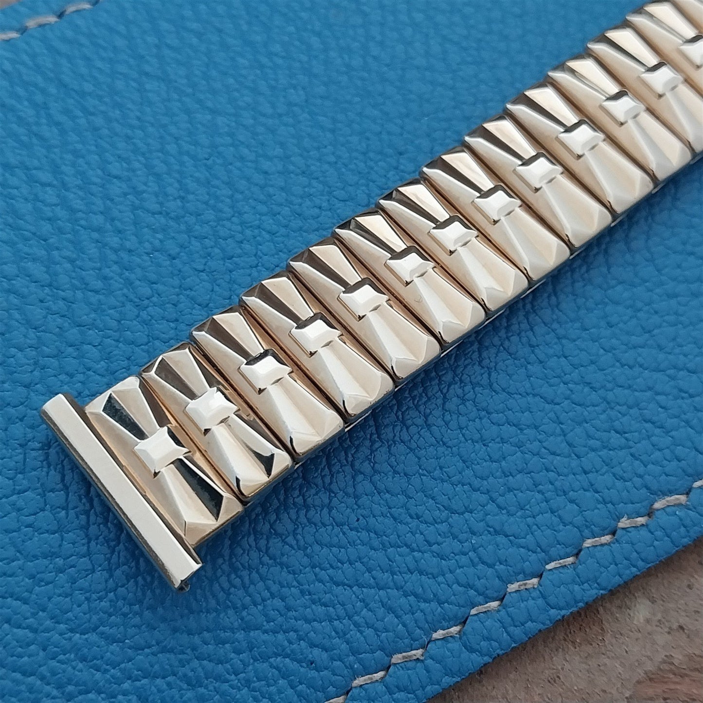 19mm 18mm 16mm Speidel 1957 High Ridge Gold-Fill Unused Classic 1950s Watch Band