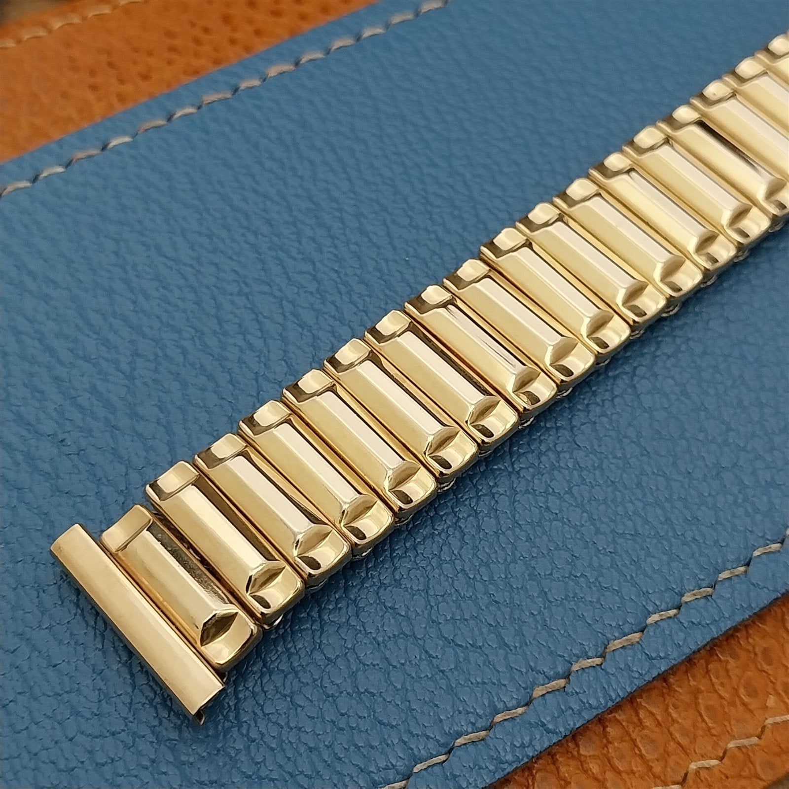 Vintage 19mm 18mm 16mm JB Champion Classic Gold-Filled Unused 1950s Watch Band