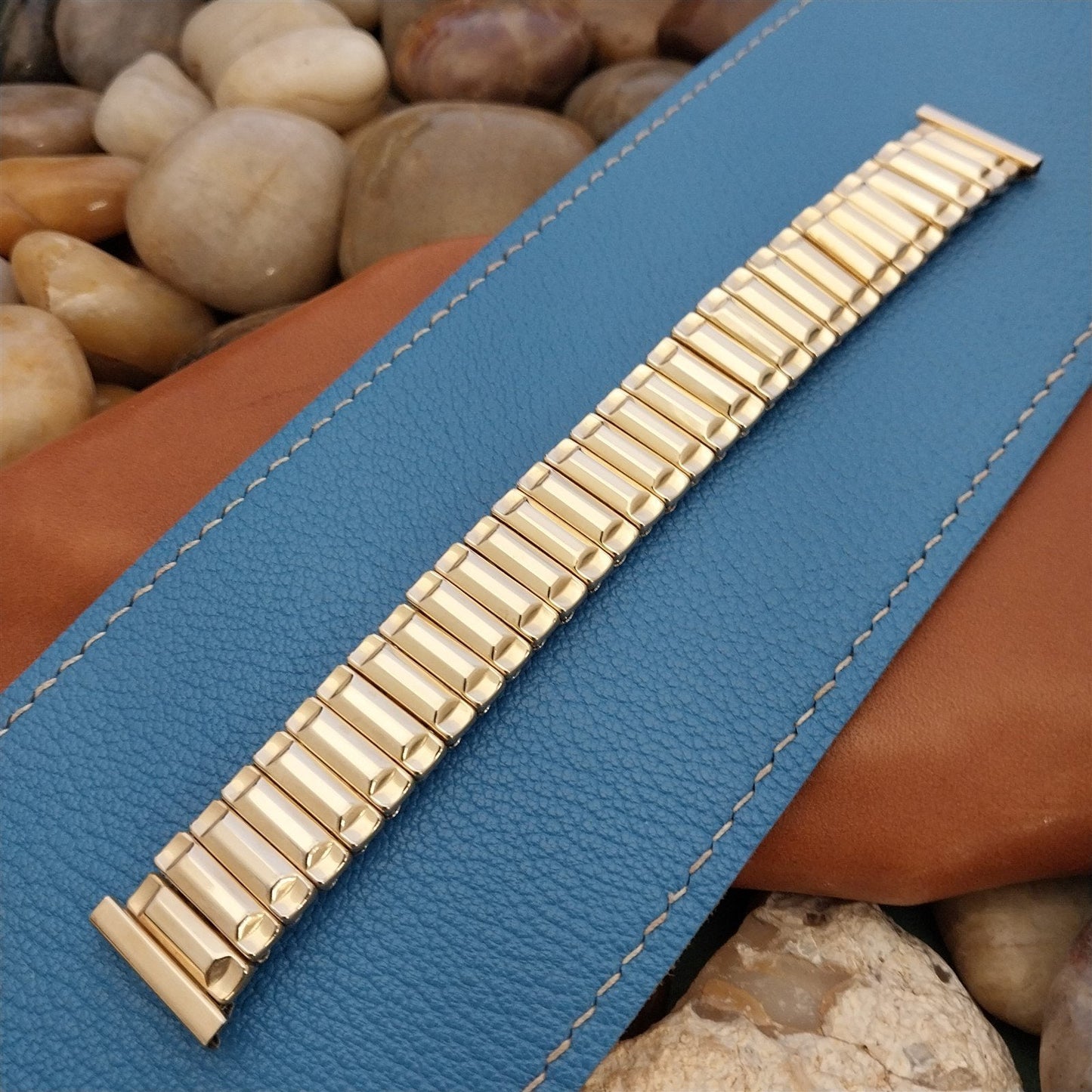 Vintage 19mm 18mm 16mm JB Champion Classic Gold-Filled Unused 1950s Watch Band