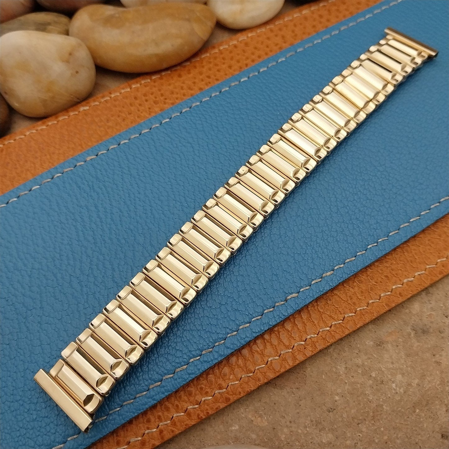 Vintage 19mm 18mm 16mm JB Champion Classic Gold-Filled Unused 1950s Watch Band