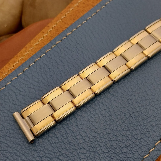 5/8" Ebert USA Gold-Filled & Stainless Steel nos Classic Vintage Watch Band