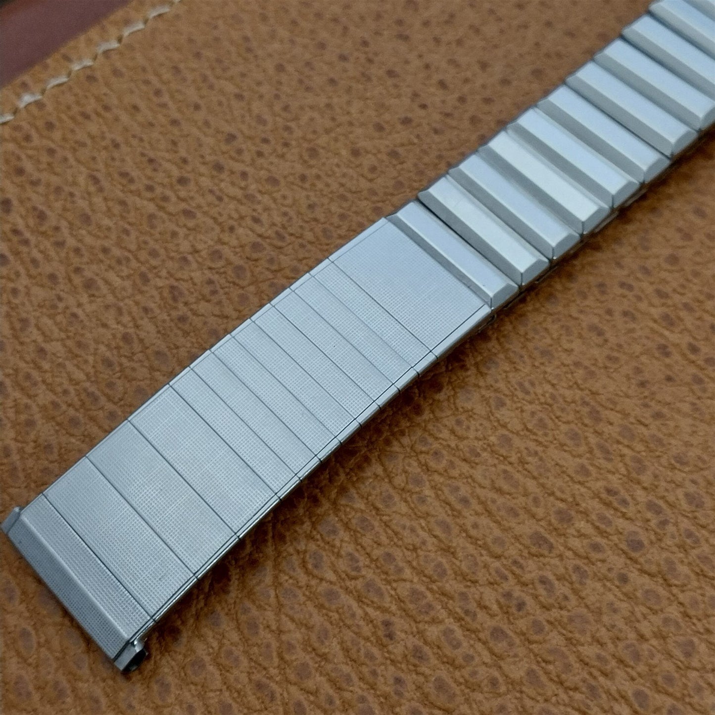 19mm 18mm Vintage Admiral USA Stainless Steel Classic 1960s Unused Watch Band