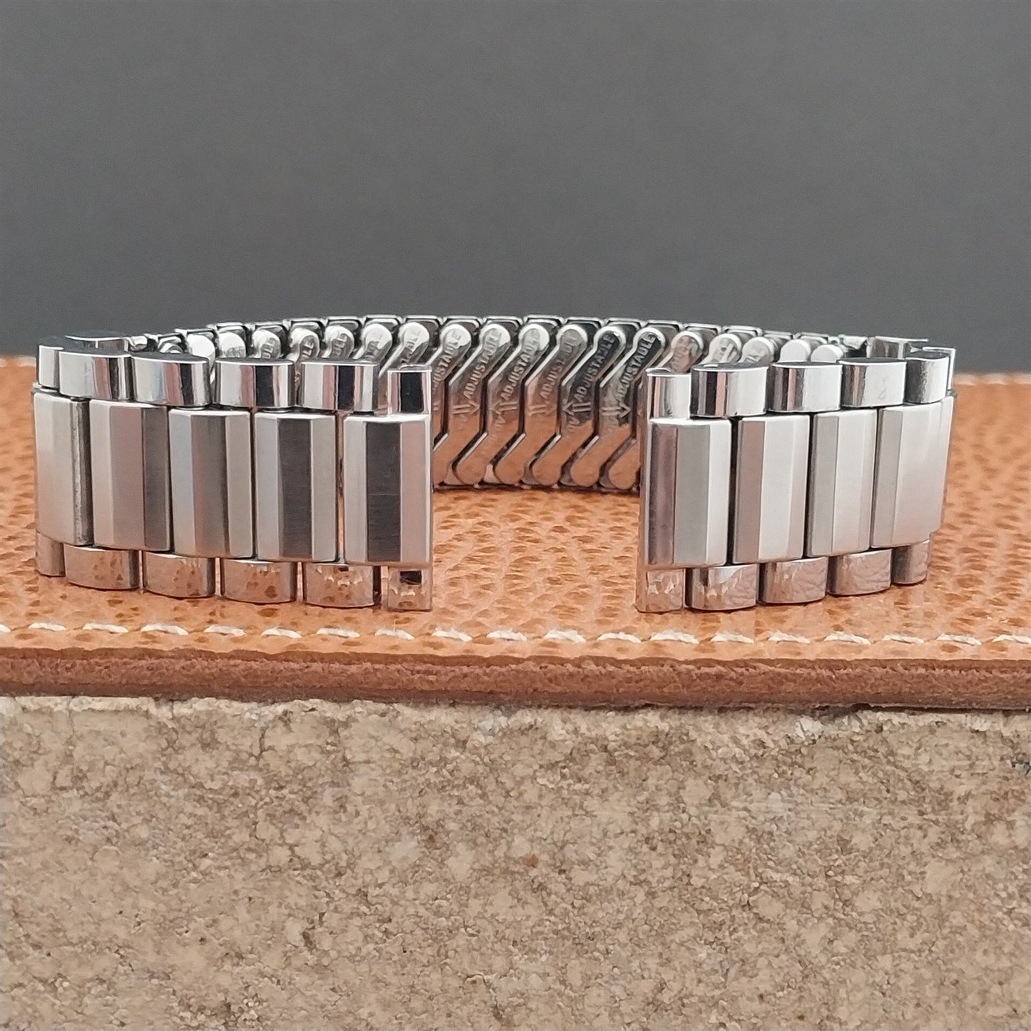 Vintage Baldwin 17.2mm Stainless Steel Unused Classic NOS 1960s Watch Band