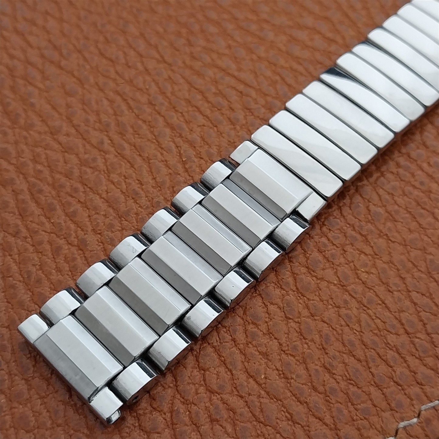Vintage Baldwin 17.2mm Stainless Steel Unused Classic NOS 1960s Watch Band