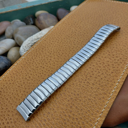1950s Gemex Cavalcade 5/8" Stainless Steel Expansion nos Vintage Watch Band