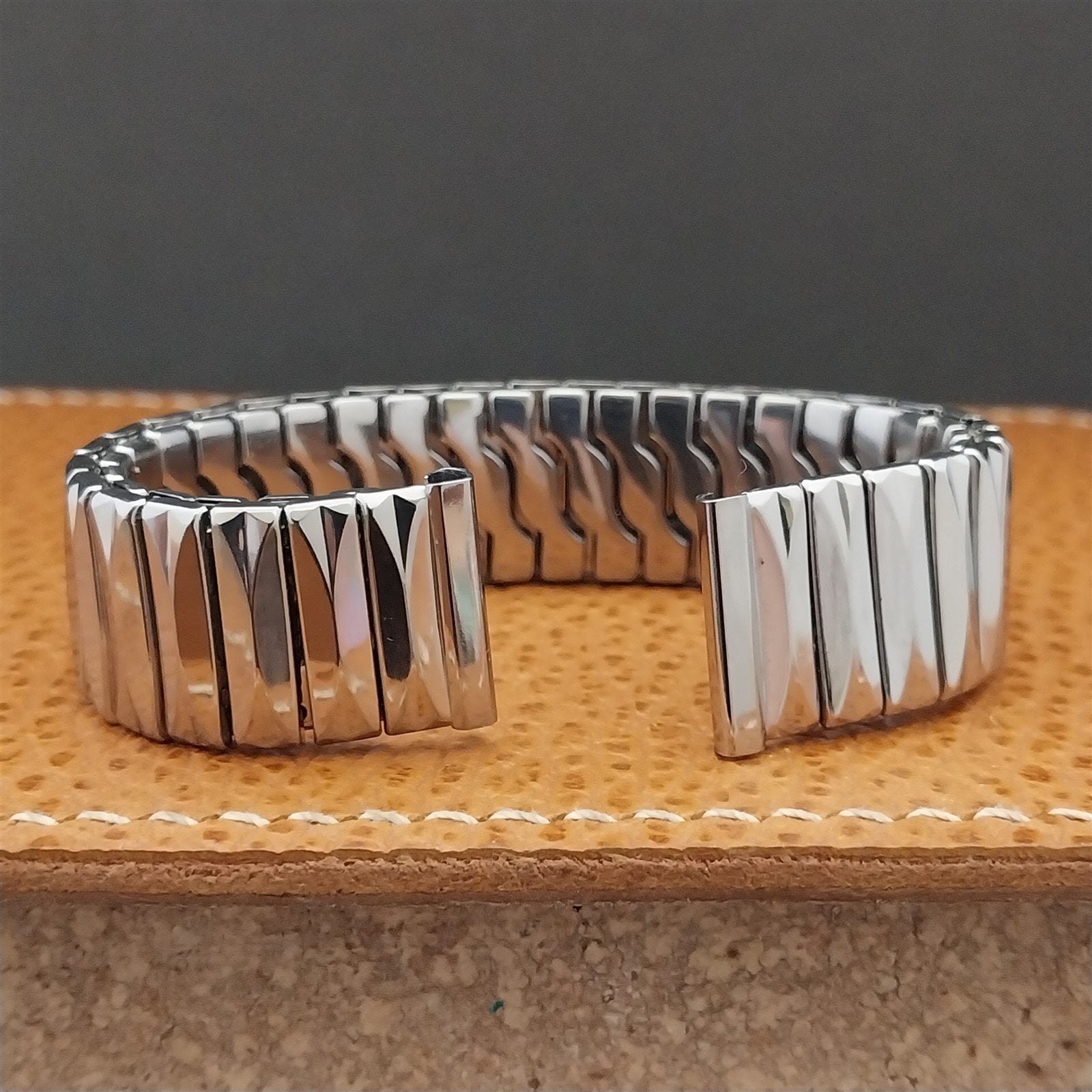 5/8" 1950s Gemex USA Stainless Steel New Old Stock nos Vintage Watch Band