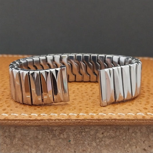 5/8" 1950s Gemex USA Stainless Steel New Old Stock nos Vintage Watch Band