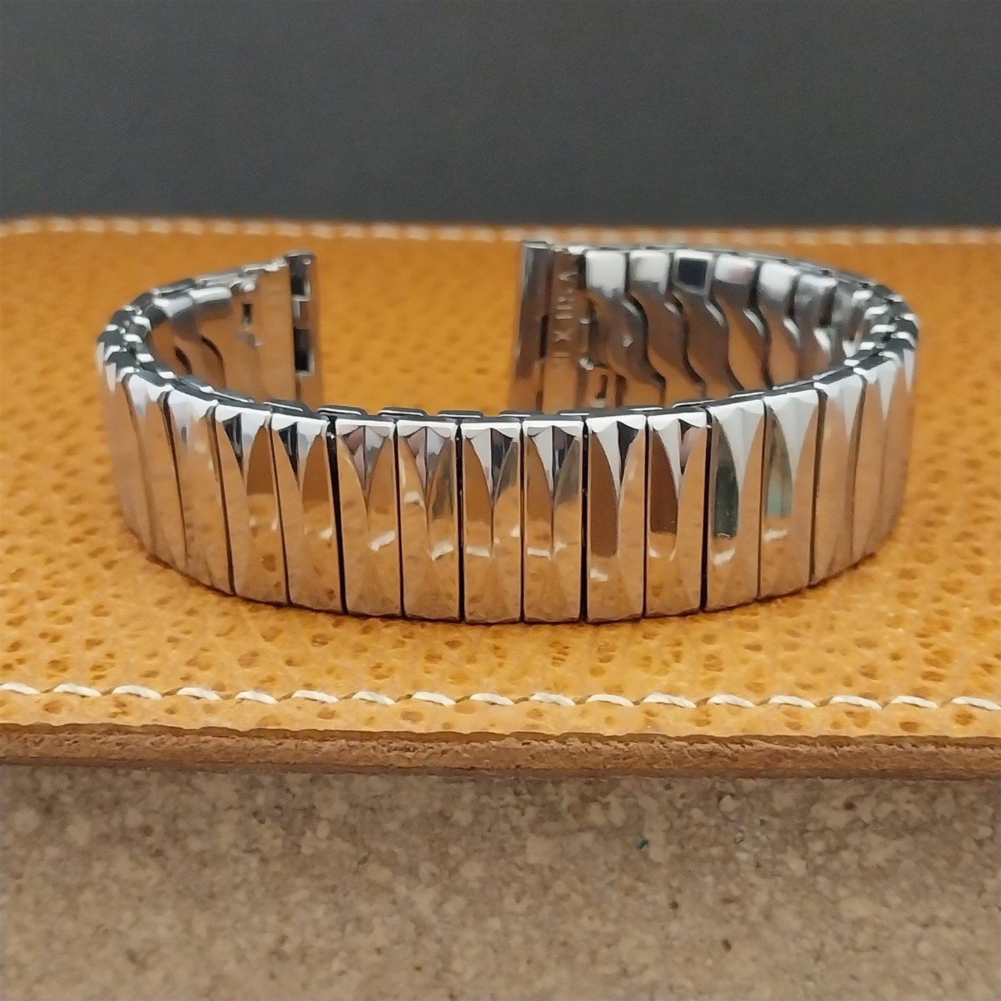 5/8" 1950s Gemex USA Stainless Steel New Old Stock nos Vintage Watch Band