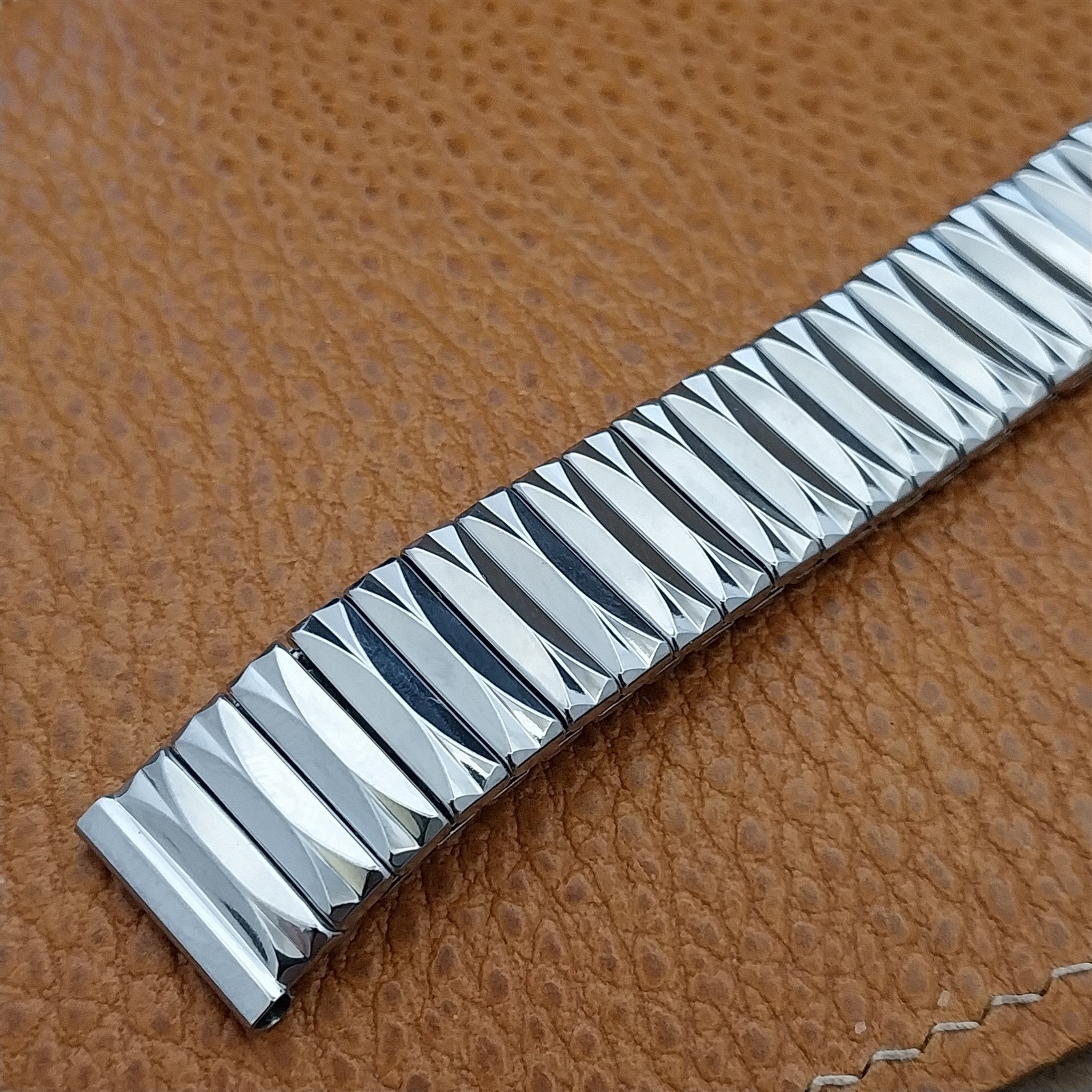 5/8" 1950s Gemex USA Stainless Steel New Old Stock nos Vintage Watch Band