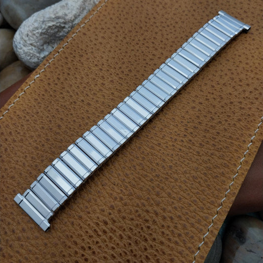 Vintage Gemex Gondolier White Gold Filled nos Unused Classic 1950s Watch Band