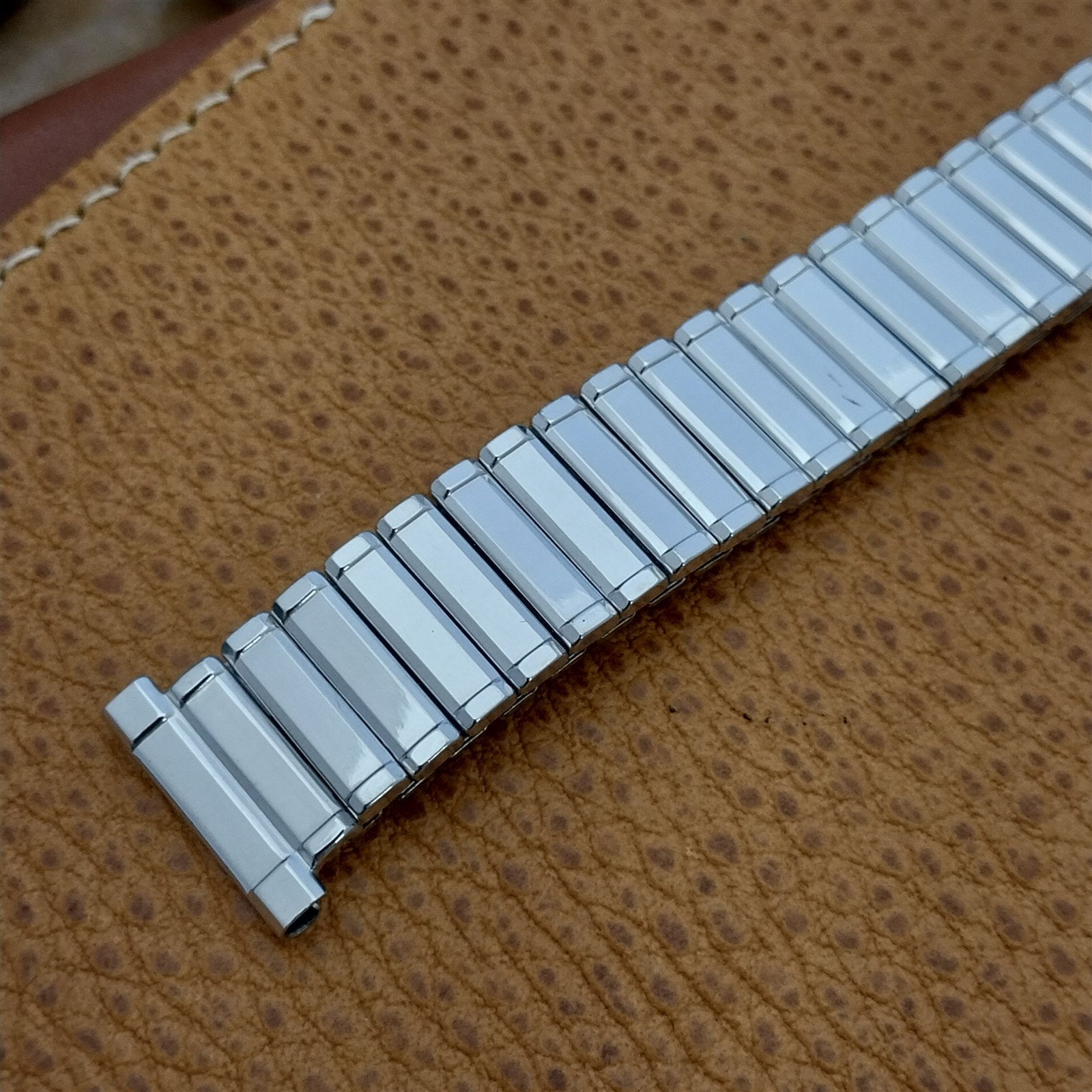 Vintage Gemex Gondolier White Gold Filled nos Unused Classic 1950s Watch Band